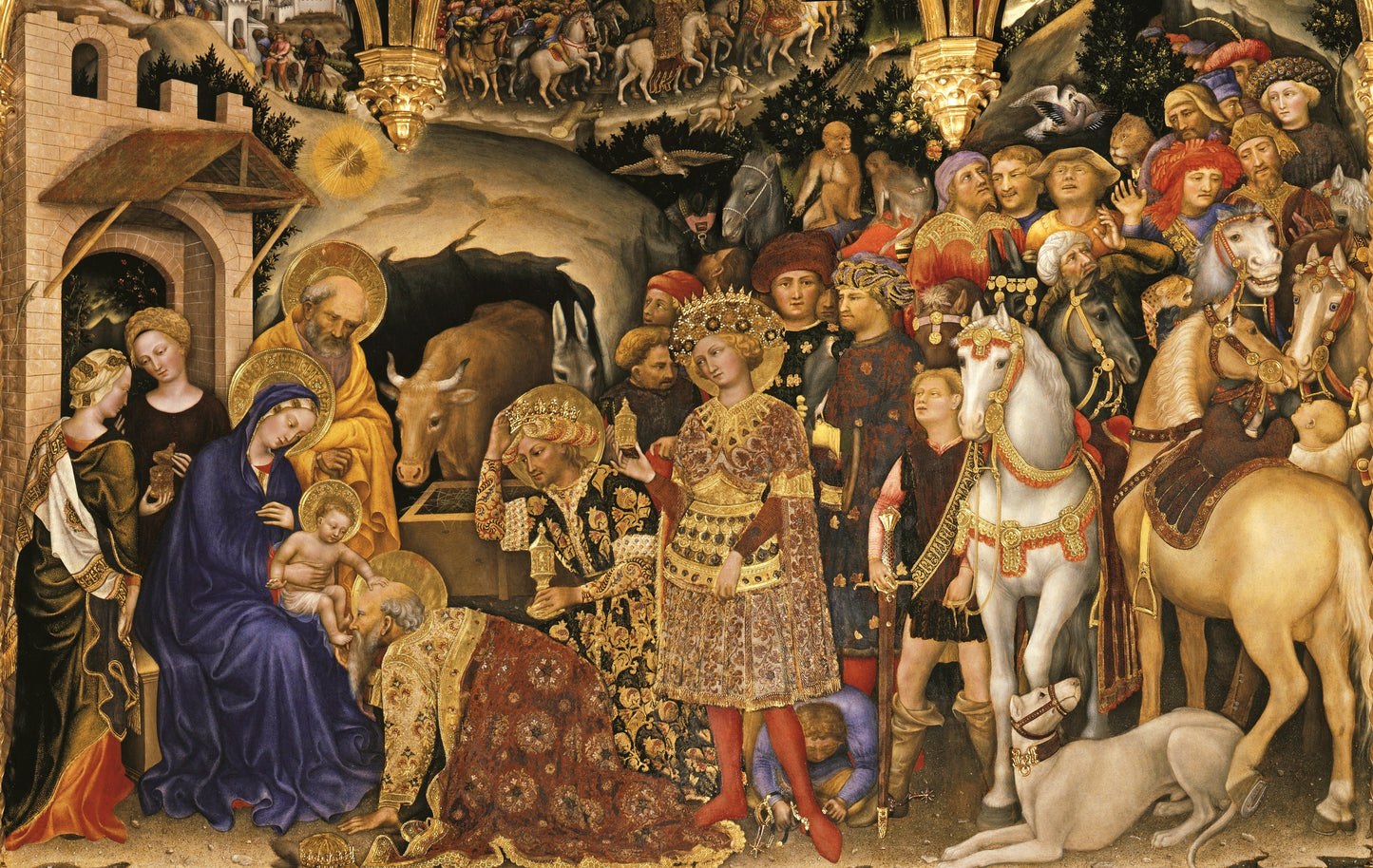 Adoration of the Magi_1423 ( Artist : Fabriano )