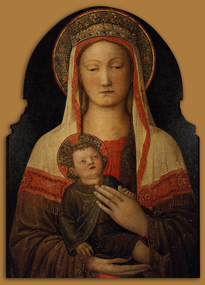 Madonna with the Child Jesus ( Artist : Bellini )