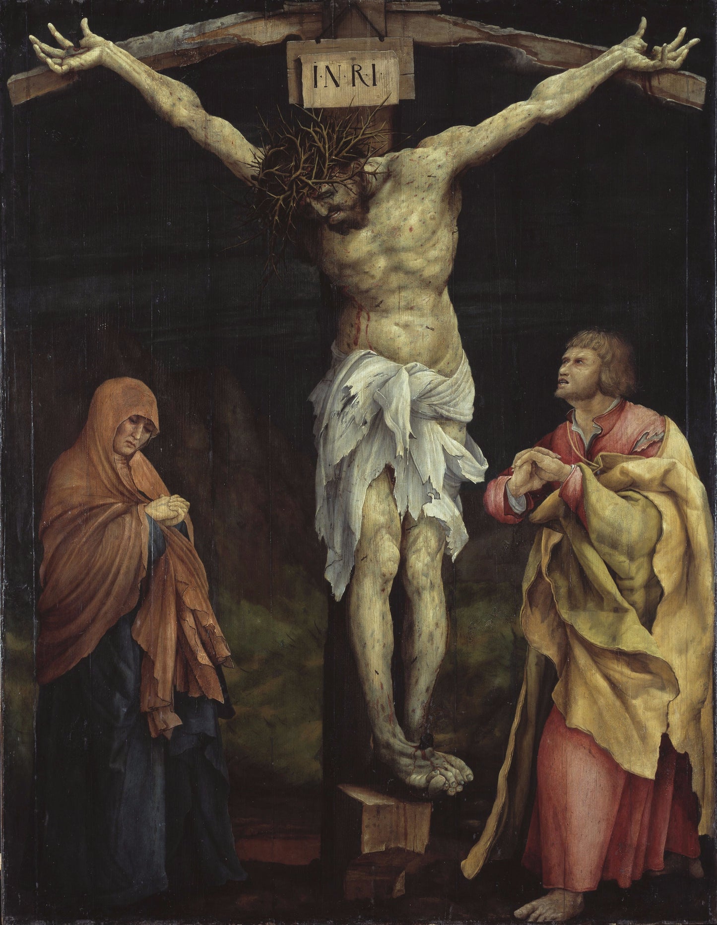 The Crucifixion ( Artist : Grunewald_1524 )