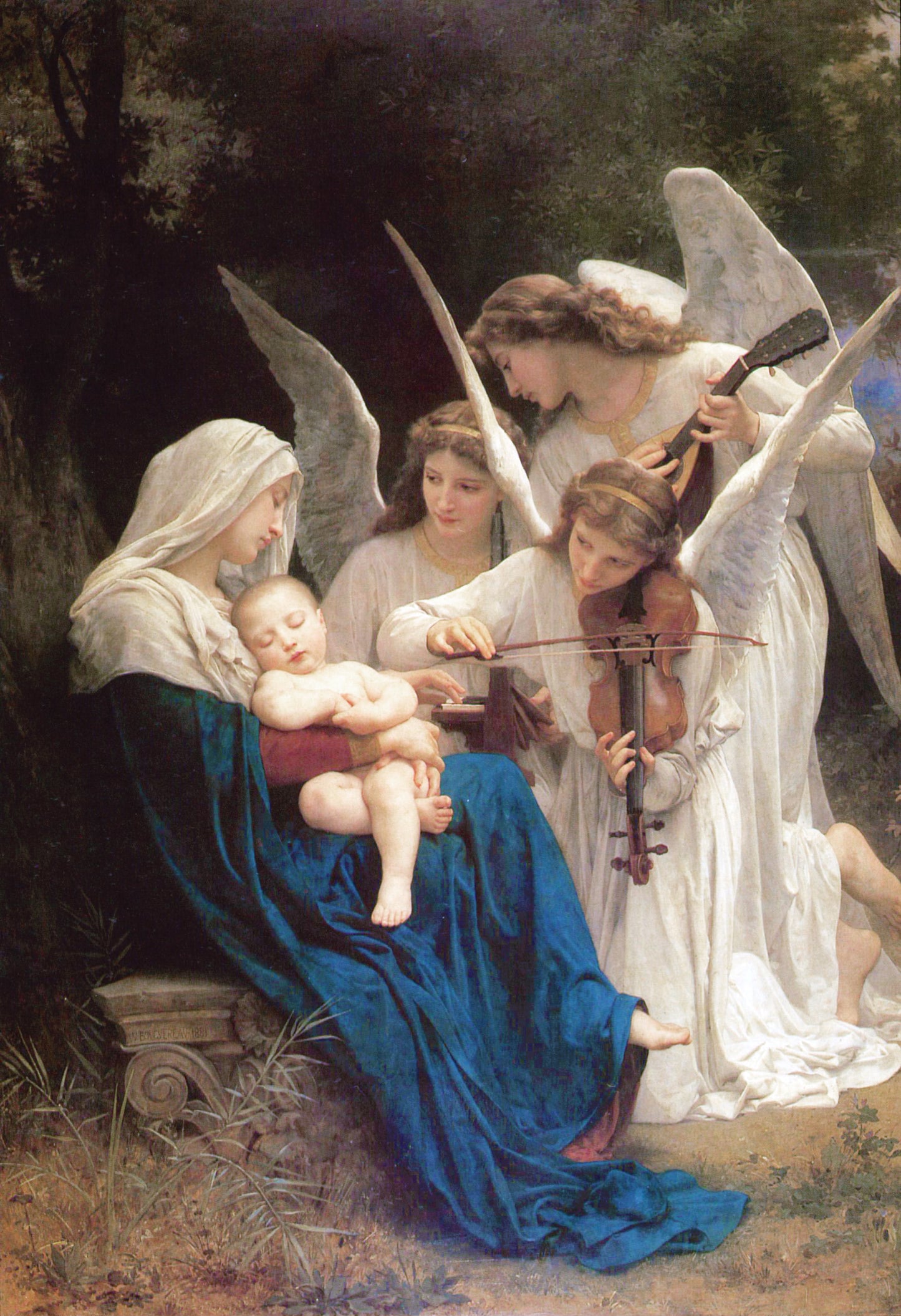 Song of the Angels ( Artist : Bouguereau_1881 )
