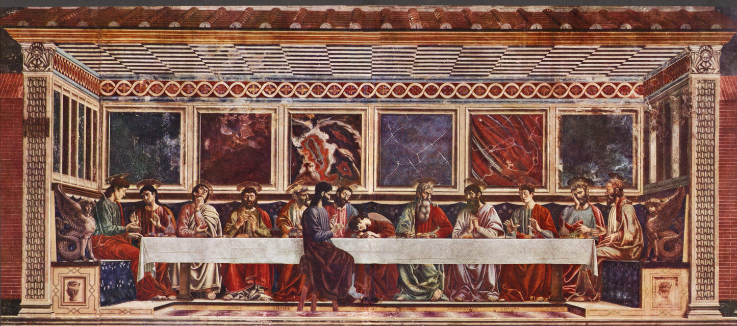 The Last Supper ( Artist : Castagno_1450 )