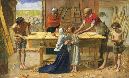 Christ in the House of His Parents ( Artist : Millais_1850 )