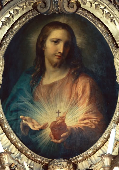 Sacred Heart of Jesus ( Artist : Batoni_1767 )