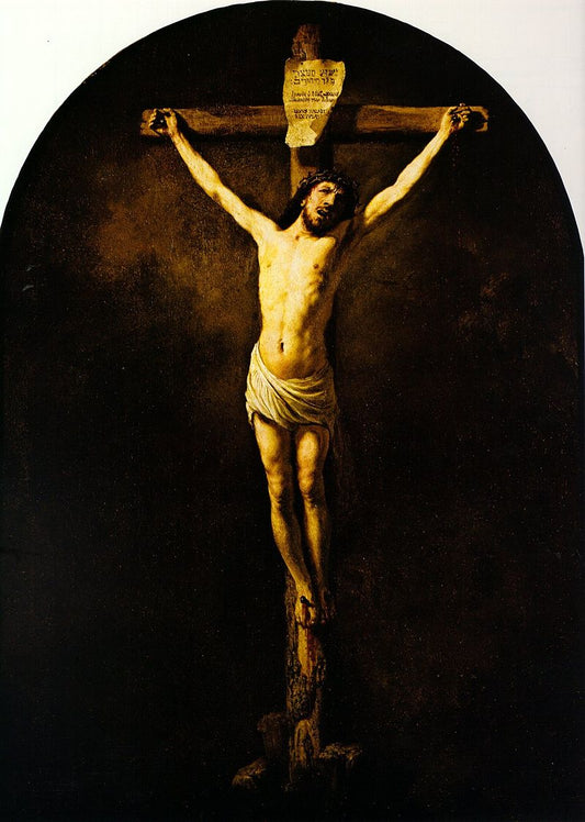 The Crucifixion_1631 ( Artist : Rembrandt )