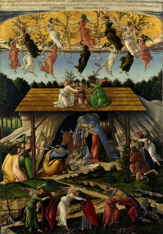 Mystic Nativity ( Artist : Boticelli_1501 )