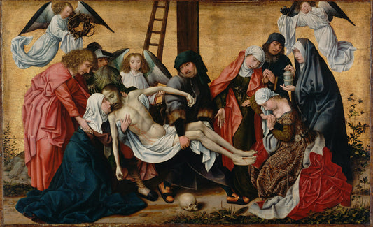Descent of Christ from the Cross ( Artist : Van der Weyden_1490 )