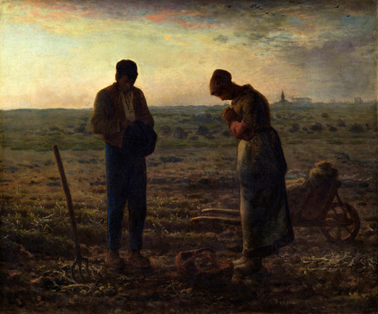The Angelus ( Artist: Millet - 1857 )