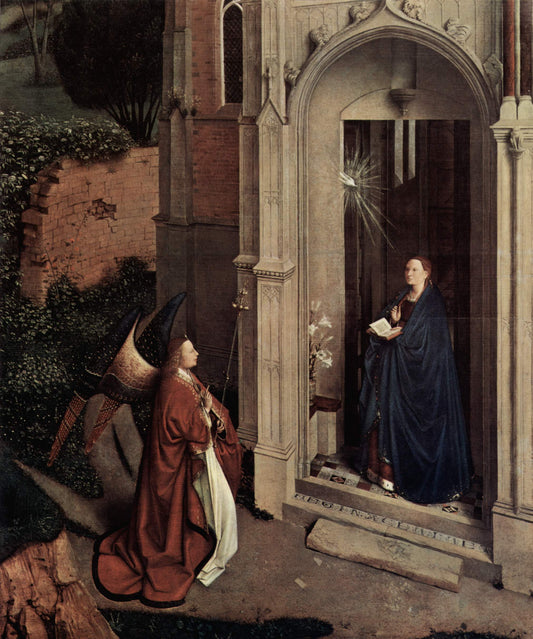 The Annunciation ( Artist : Christus_1450 )