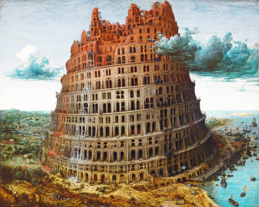 The Tower of Babel ( Artist : Bruegel the Elder_1565 )