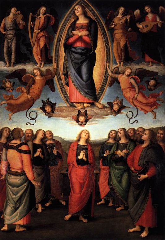 The Assumption of the Virgin Mary ( Artist : Perugino_1506 )