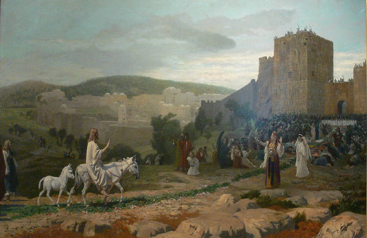 Final Entry into Jerusalem ( Artist : Gerome_1897 )