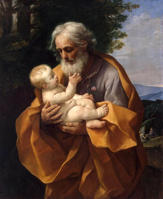 St. Joseph with the Infant Jesus ( Artist : Reni_1635 )