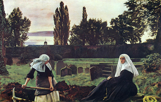 The Veil of Rest ( Artist : Millais_1858 )